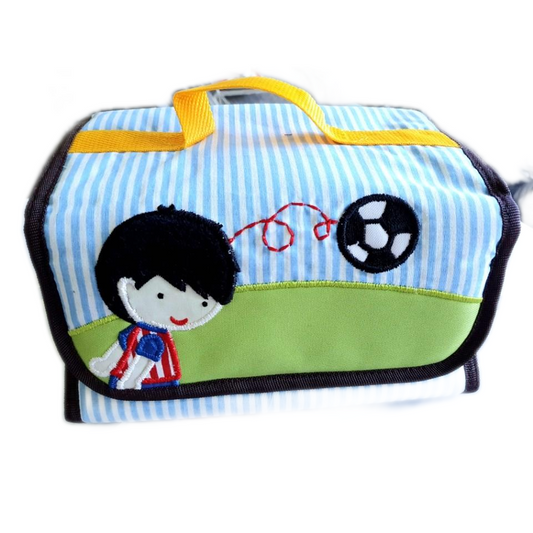 Soccer stationery orgainiser