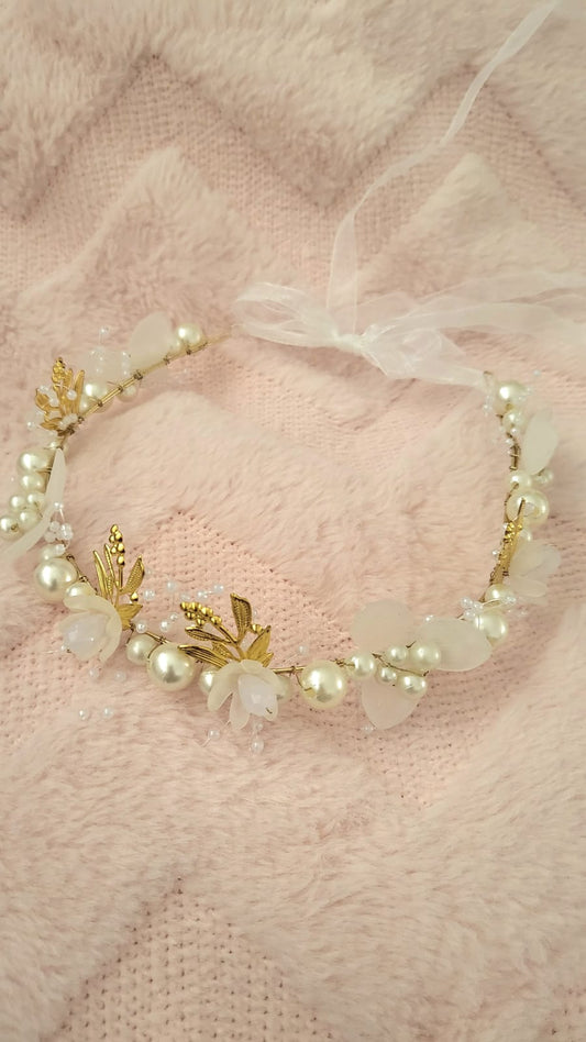 Anna garland headpiece (4 colours)