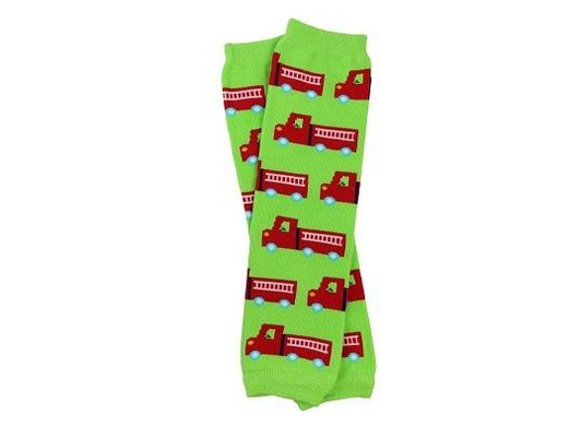 Fire truck leg warmers